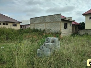 LAND WITH UNCOMPLETED BUILDING FOR SALE