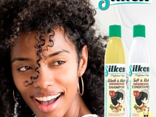 SILKEN NATURAL HAIR SHAMPOO & CREAM