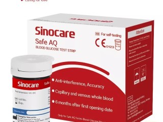 SINOCARE BLOOD GLUCOSE TEST STRIPS