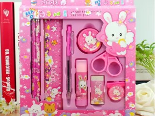 KIDS STATIONERY SET 9PCS