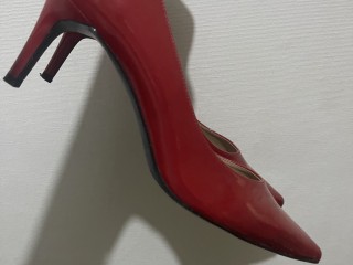 ZARA RED HEELS